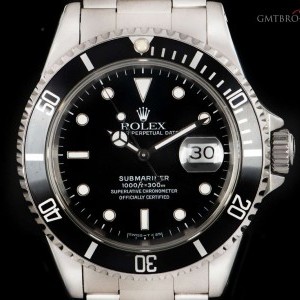 Rolex Submariner Date Gents Stainless Steel Black Dial B 16610 845362