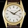 IWC 18k Yellow Gold Silver Dial Automatic Vintage Gent