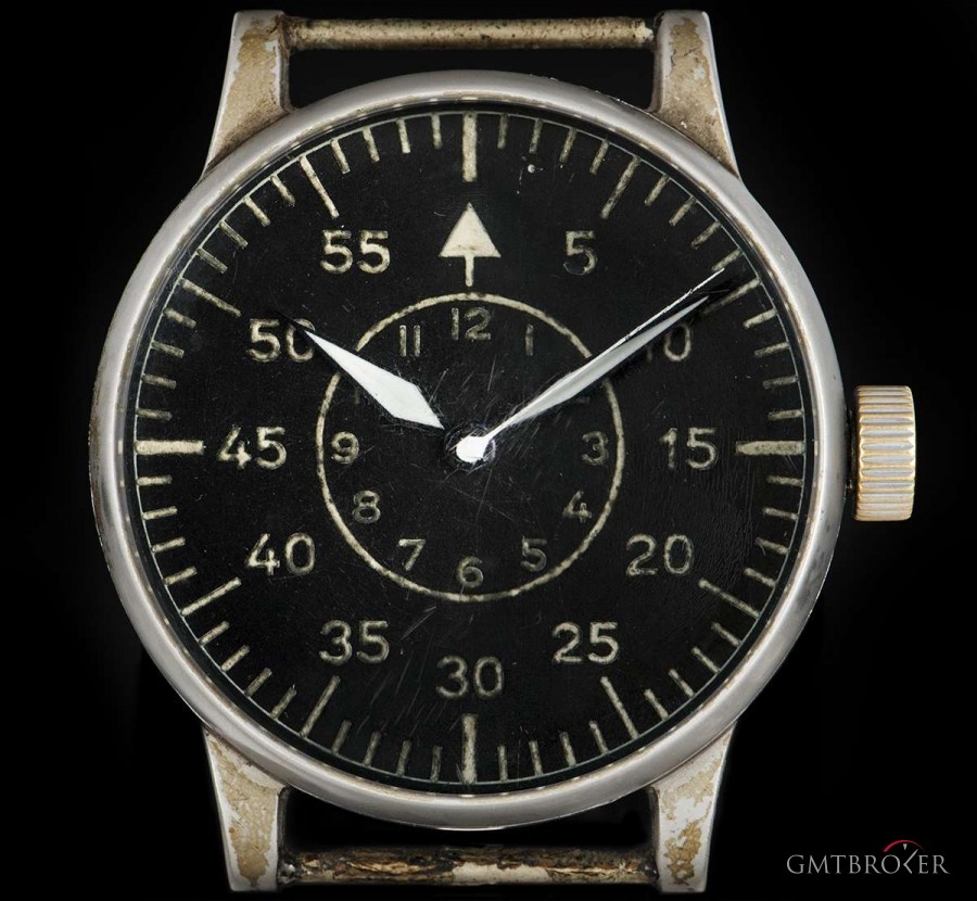 Anonimo ALange  Sohne WWII Aviator Vintage Gents Stainless FL23883 843832