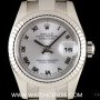 Rolex 18k White Gold Silver Dial Datejust Ladies BP 1791