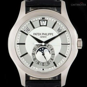 Patek Philippe Annual Calendar Gents 18k White Gold Rhodium Dial 5205G-001 816029