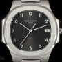 Patek Philippe Nautilus Mid-Size Quartz Stainless Steel Grey Arab