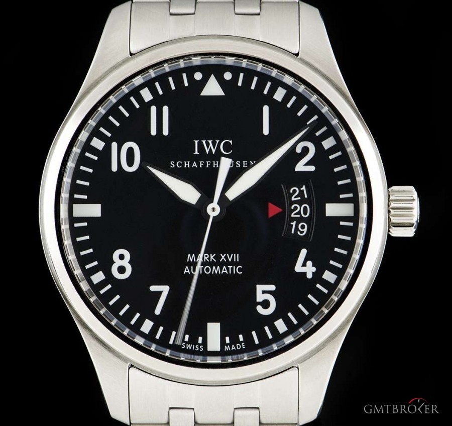 IWC Pilots Mark XVII Gents Stainless Steel Black Dial IW326504 813245