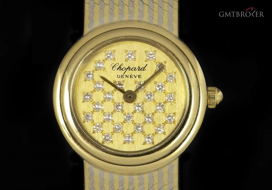 Chopard Ladies Dress Watch 18k Yellow Gold  18k White Gold 4060-4 822563