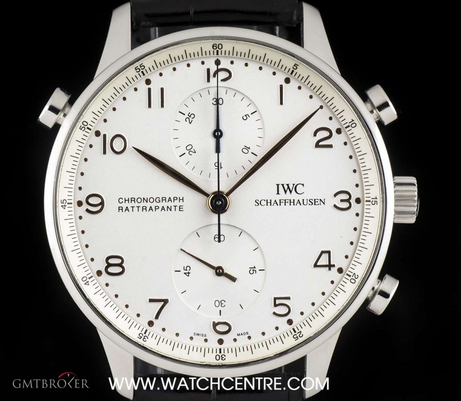 IWC Stainless Steel Portuguese Split Second Chronograp IW371202 741837