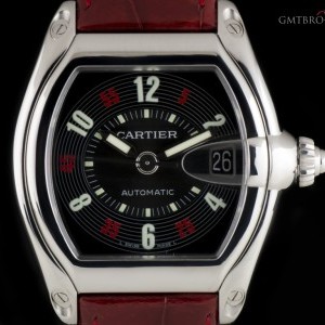 Cartier Roadster Gents Stainless Steel Black Dial BP W6200 W62002V3 794376