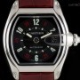 Cartier Roadster Gents Stainless Steel Black Dial BP W6200