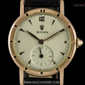 Raymond Weil 10k Rose Gold Cream Dial Vintage Gents Wristwatch 8170 405175