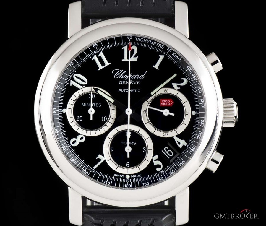 Chopard Mille Miglia Chronograph Gents Stainless Steel Bla 168331 779132