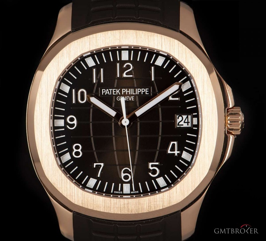 Patek Philippe Aquanaut Gents 18k Rose Gold Brown Dial BP 5167R-0 5167R-001 848567