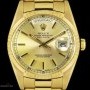 Rolex Day-Date Gents 18k Yellow Gold Champagne Dial 1823