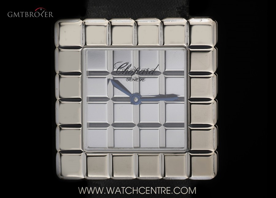 Chopard 18k White Gold Ice Cube Ladies Wristwatch 127407 12/7407 219771
