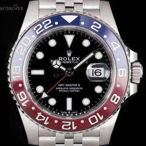 Rolex Unworn GMT-Master II Gents Stainless Steel Black D 126710BLRO 828911