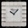 Chopard Ice Cube Ladies 18k White Gold Pave Diamond Dial 1