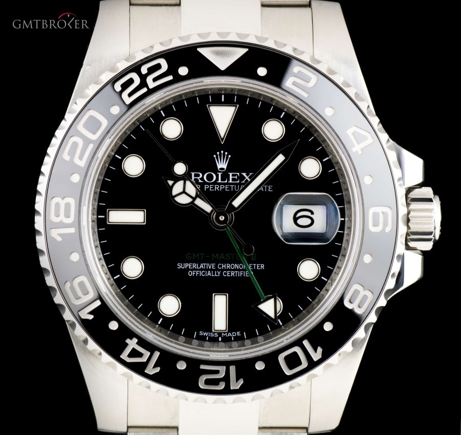 Rolex GMT-Master II Stainless Steel Black Dial Ceramic B 116710LN 769076