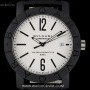 Bulgari Bvlgari Bvlgari Carbon Gold White Dial Via Dei Con