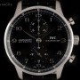 IWC Portuguese Chronograph Gents Stainless Steel Black