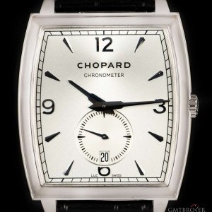 Chopard LUC Chronometer XP Tonneau Gents 18k White Gold Si 16/2294-1001 842451