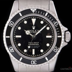 Rolex Rare Submariner Non-Date Vintage Gents Stainless S 5512 840669
