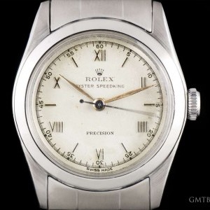 Universal Genève Stainless Steel Silver Dial Oyster Speedking Preci 4220 759949