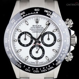 Rolex Cosmograph Daytona Stainless Steel White Dial Blac 116500LN 769901