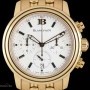 Blancpain Leman Chronograph Gents 18k Rose Gold White Dial B