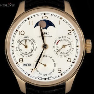 IWC Portugieser Perpetual Calendar Gents 18k Rose Gold IW503302 847436