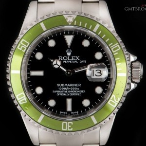 Rolex Very Rare Submariner Date Gents Stainless Steel Or 16610LV 847007