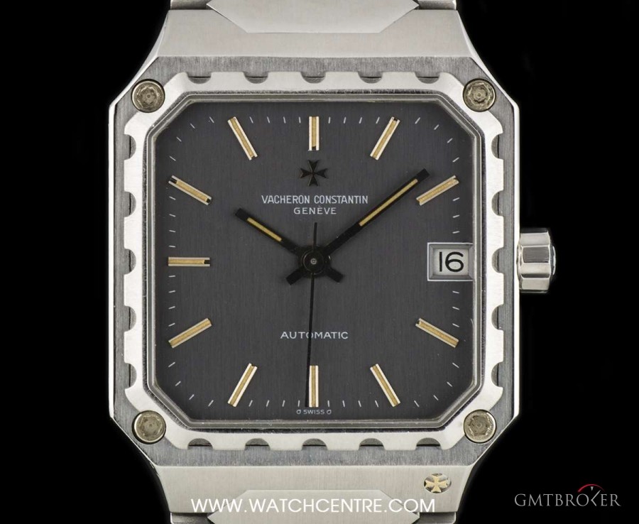 Vacheron Constantin Constantin SS Square Case Grey Dial 222 Limited Ed 46004 598923