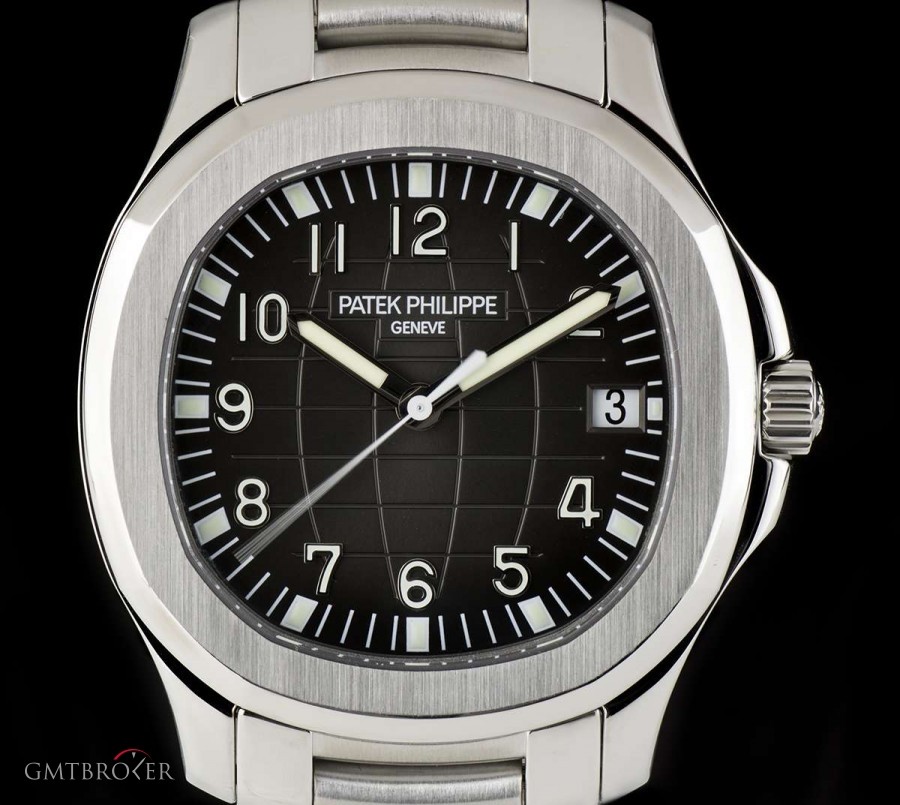 Patek Philippe Unworn Jumbo Aquanaut Stainless Steel Black Dial B 5167/1A-001 811661