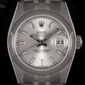 Rolex Datejust Ladies Stainless Steel Silver Dial 179160 179160 829637