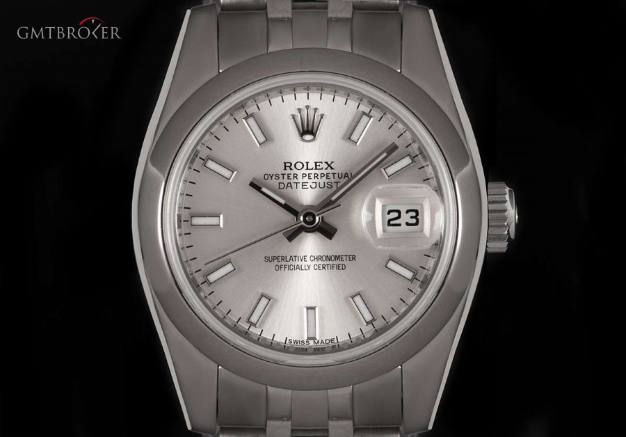 Rolex Datejust Ladies Stainless Steel Silver Dial 179160 179160 829637