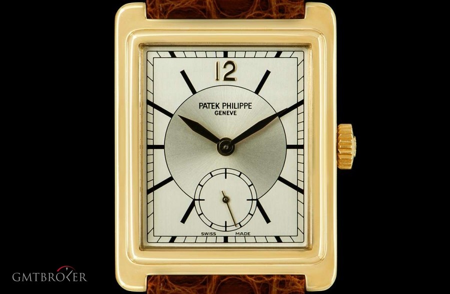 Patek Philippe Gondolo Gents 18k Yellow Gold Silver Dial BP 5010J 5010J-015 821396