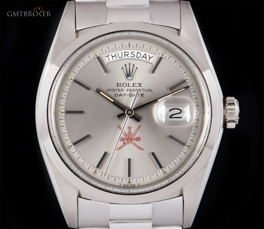 Rolex Unworn Day-Date Vintage Gents NOS 18k White Gold S 1802 832835