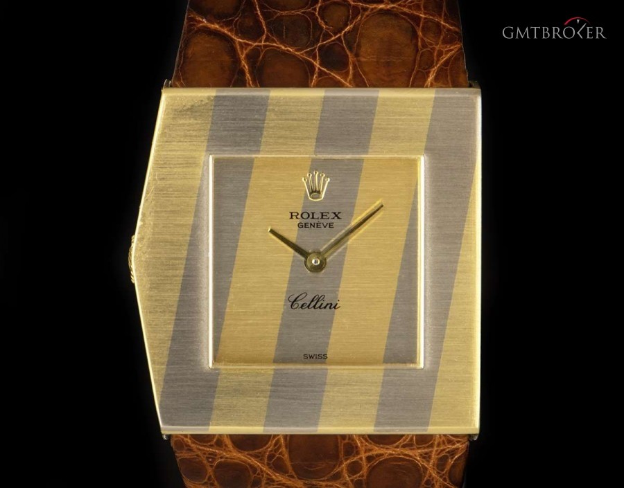 Rolex Rare Striped King Midas Left-Handed Cellini Vintag 4912 851582