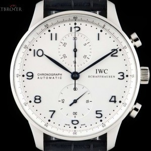 IWC Portuguese Chronograph Gents Stainless Steel Silve IW371446 810398