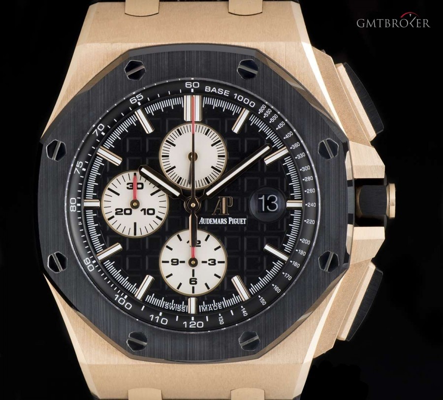 Audemars Piguet Royal Oak Offshore 18k Rose Gold BP 26401ROOOA002C 26401RO.OO.A002CA.01 794466