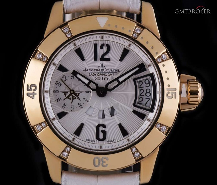 Jaeger-LeCoultre LeCoultre Master Compressor Diving GMT 18k Rose Go Q1892420 828269