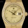 Rolex Day-Date Egyptian Oysterquartz Gents 18k Yellow Go
