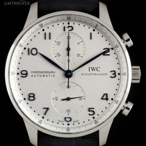 IWC Portuguese Chronograph Gents Stainless Steel Silve IW371446 789200