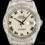 Rolex Datejust Turn-O-Graph Gents Stainless Steel White