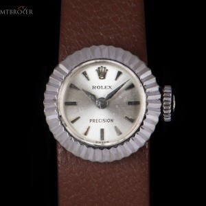 Rolex Precision Chameleon Vintage Ladies 18k White Gold nessuna 844057