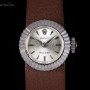 Rolex Precision Chameleon Vintage Ladies 18k White Gold