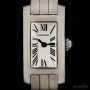 Cartier Lanieres Ladies 18k White Gold Silver Dial W15364W