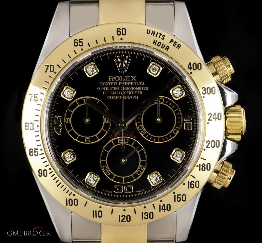 Rolex Cosmograph Daytona Stainless Steel  18k Yellow Gol 116523 843928