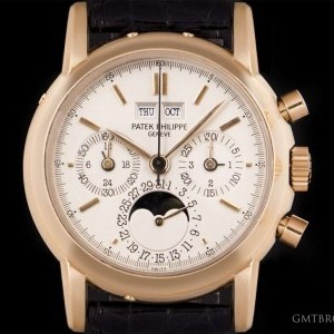 Patek Philippe Perpetual Calendar Chronograph Gents 18k Rose Gold 3790E 845638
