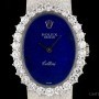 Rolex Cellini Vintage 18k White Gold Ladies Rare Lapis L
