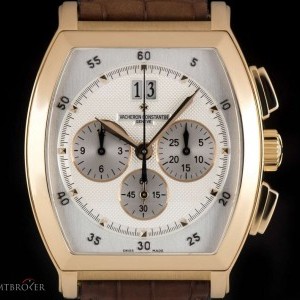 Vacheron Constantin Unworn Malte Tonneau Chronograph Gents 18k Rose Go 49180/000R-9361 785066