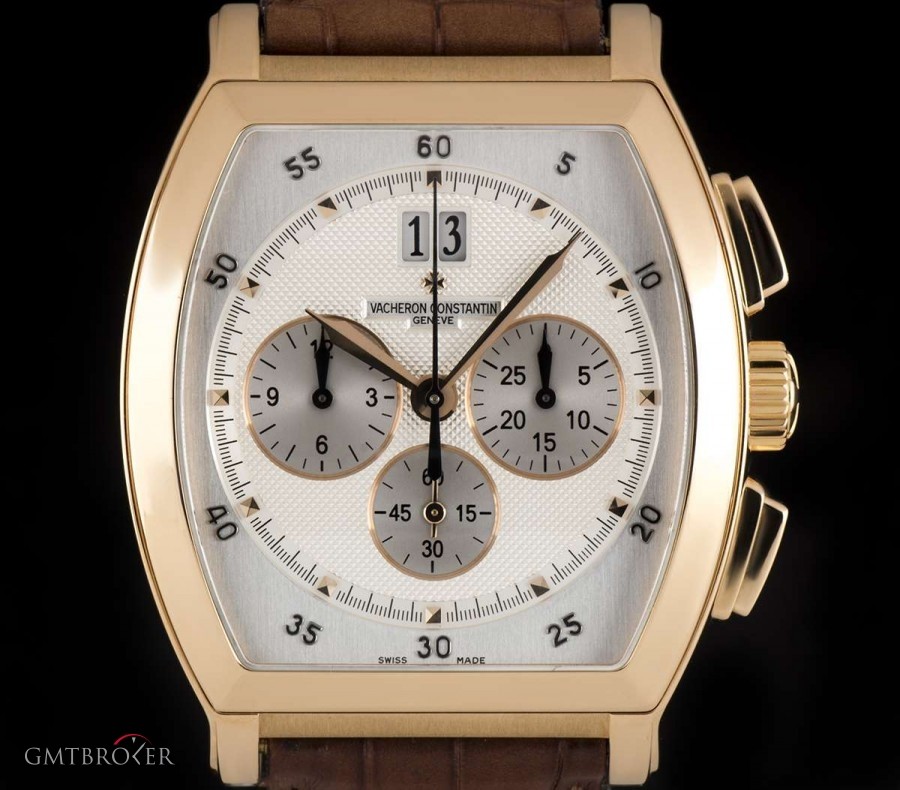 Vacheron Constantin Unworn Malte Tonneau Chronograph Gents 18k Rose Go 49180/000R-9361 785066