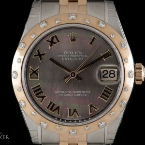 Rolex Unworn Datejust Mid-Size Stainless Steel  18k Rose 178341 810899
